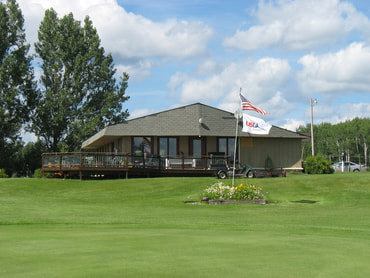 Clubhouse at Vermilion Fairways Golf Club near Lake Vermilion